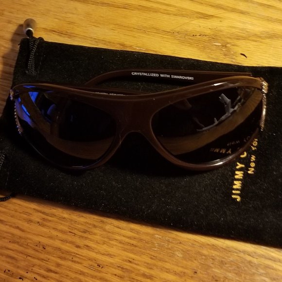 JIMMY CRYSTAL NEW YORK SWAROVSKI CRYSTALS SUNGLASS - Picture 4 of 7